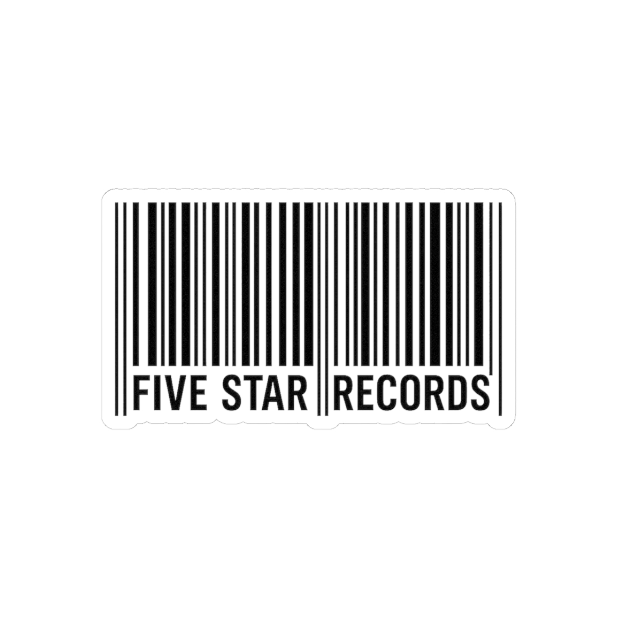 Five Star Records (plaqueboymax/5$star/lazer Dim 700) Label Print Sticker - Official stickers merchandise