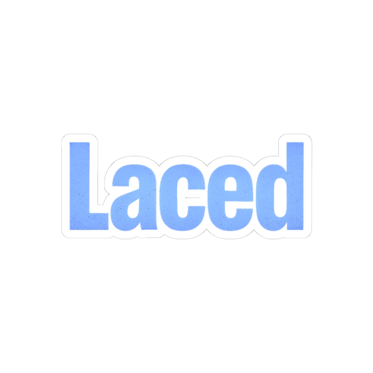 Lazer Dim 700 Laced Max (plaqueboymax/5$star) 'laced' Print Sticker - Official stickers merchandise