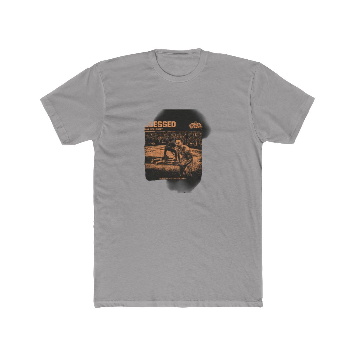 Max Holloway Vintage Graphic Blessed BMF Hawaii Streetwear Tee - Official t-shirts merchandise