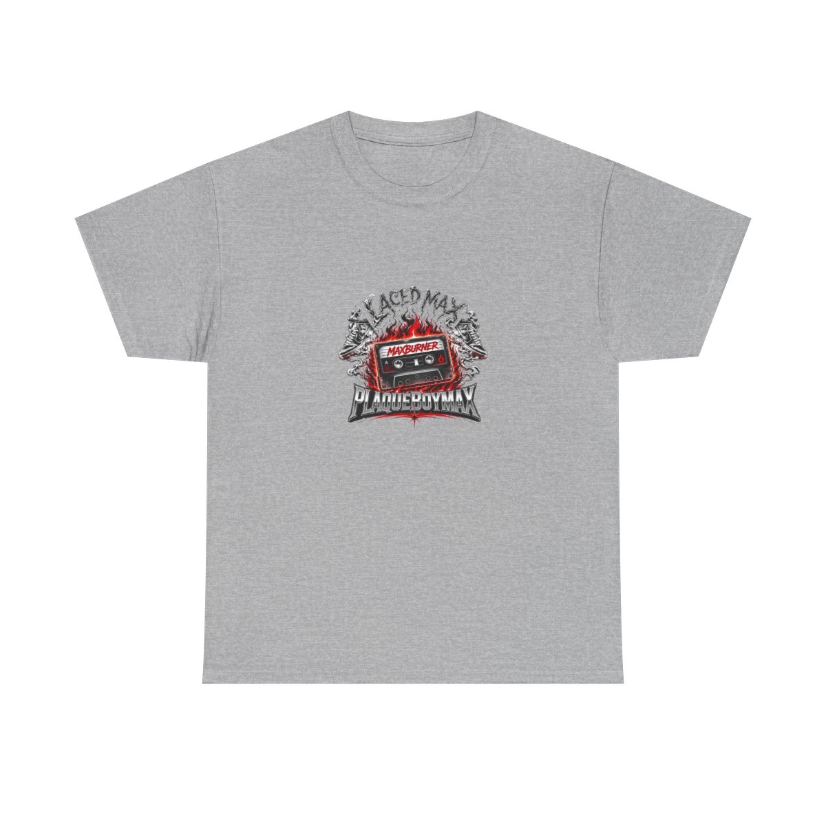 Plaqueboymax Playful Side, Using Unisex Tee - alternate angle 5, merchandise