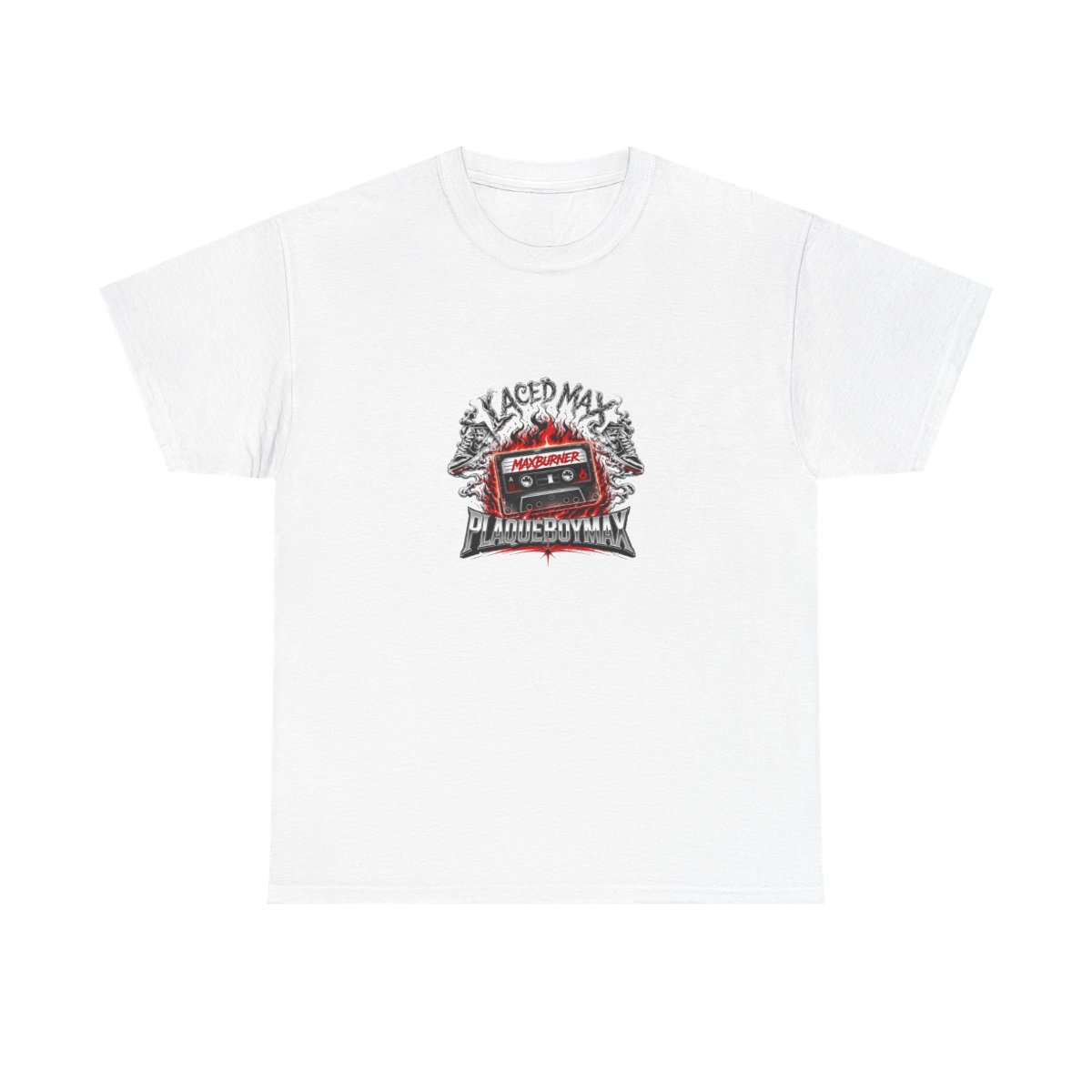 Plaqueboymax Playful Side, Using Unisex Tee - alternate angle 3, merchandise