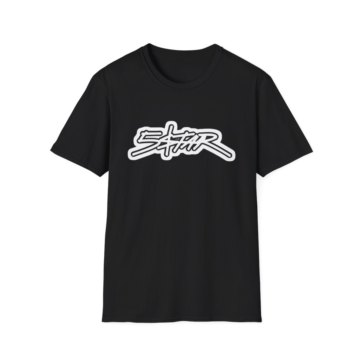 Star Graffiti Logo T-Shirt | Streetwear Script Design | Plaqueboymax - Plaqueboymax official T-Shirts merch