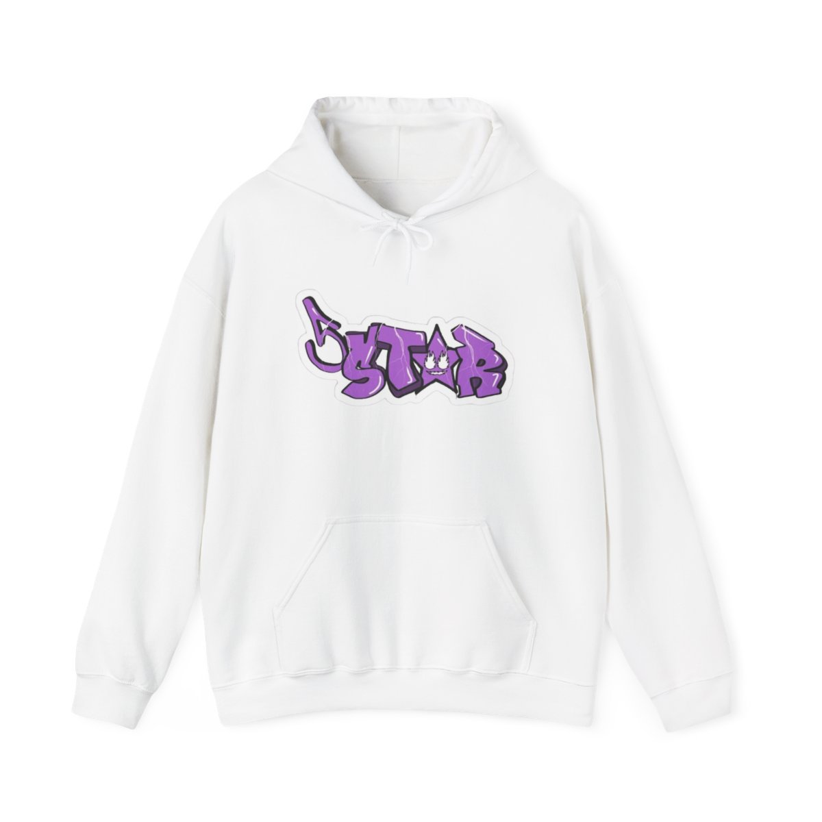 Purple Graffiti Logo Hoodie | Streetwear Urban Style | Plaqueboymax - Official Hoodies merchandise